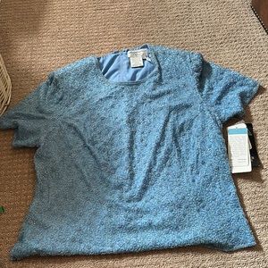 Beautiful hand sewn beaded blouse, shell is 100% silk, gorgeous!